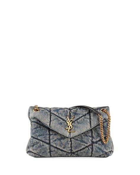 ysl denim lou lou|YSL small lou.